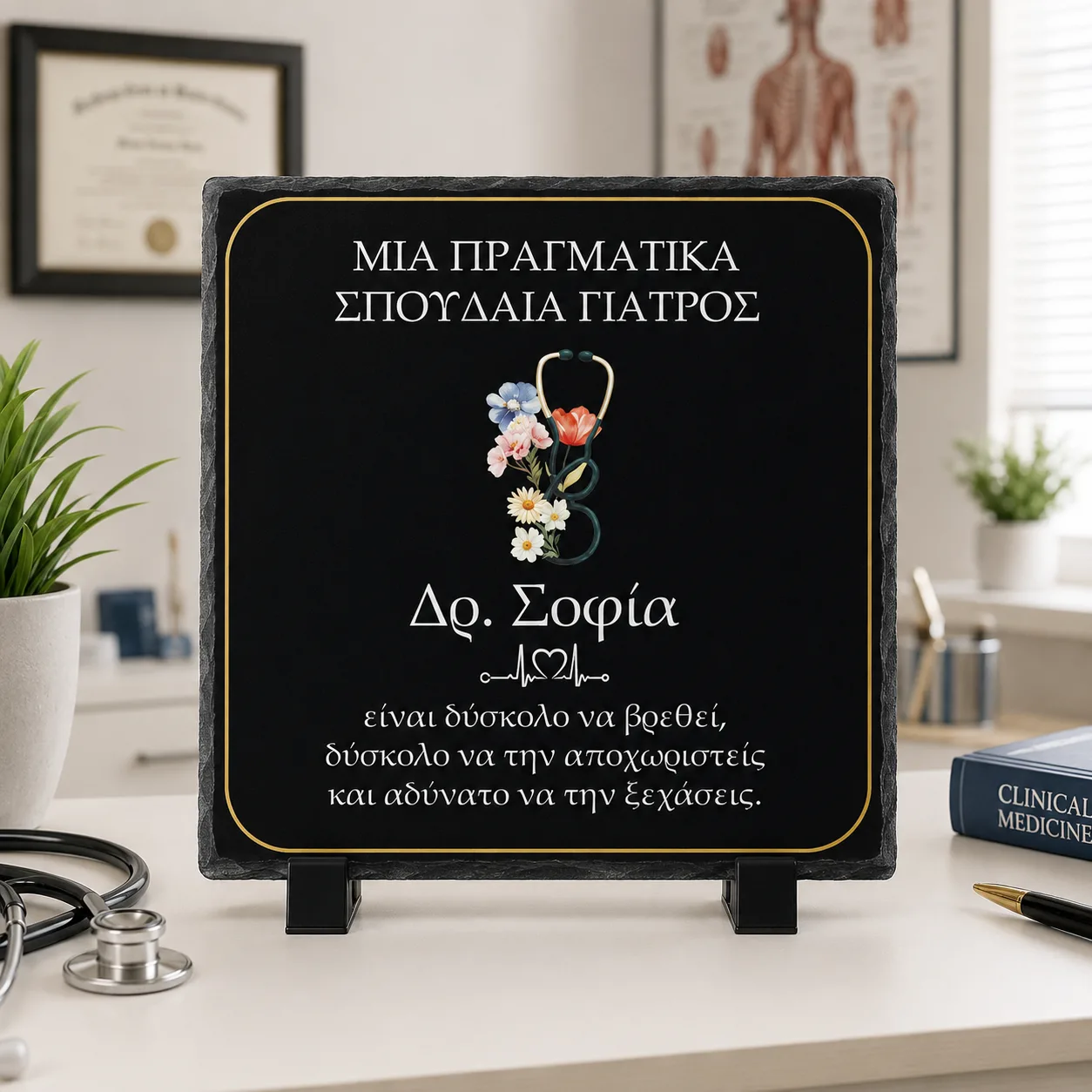 Πέτρινη Κορνίζα - Σπουδαία Γιατρός