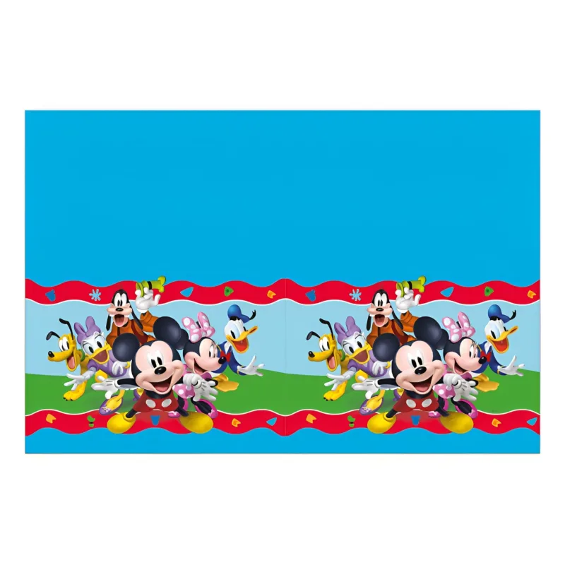 Χάρτινο Τραπεζομάντηλο - Mickey Rock the House (120 x 180 cm)