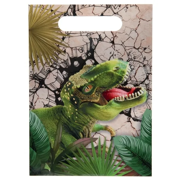 Τσαντάκια για δωράκια Δεινόσαυρος Jurrasic (10 τεμ)