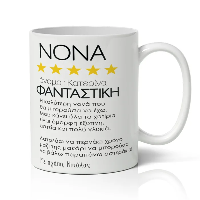 Κούπα Νονά Αξιολόγηση