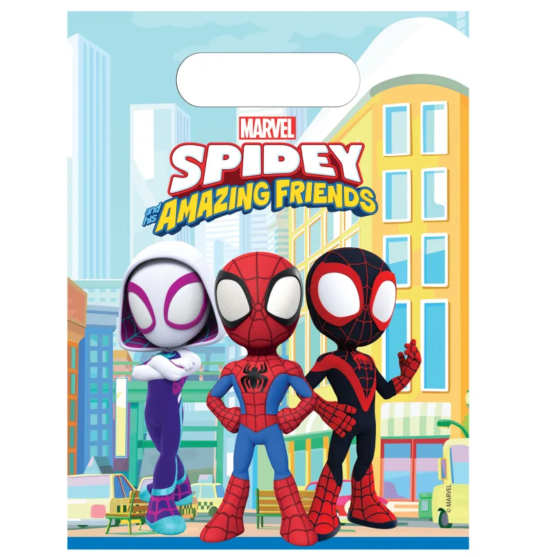Σακουλάκια Για Δωράκια - Spidey &amp; His Amazing Friends (6 τεμ)