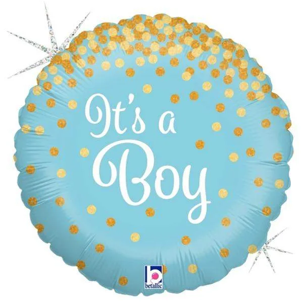 18" Μπαλόνι Γέννησης Γαλάζιο - It's a Boy