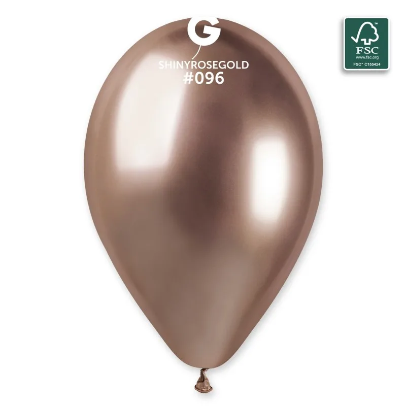 Shiny Rosegold λάτεξ μπαλόνι