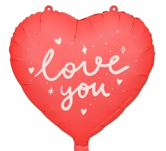 18" Μπαλόνι καρδιά Love You Sparkle