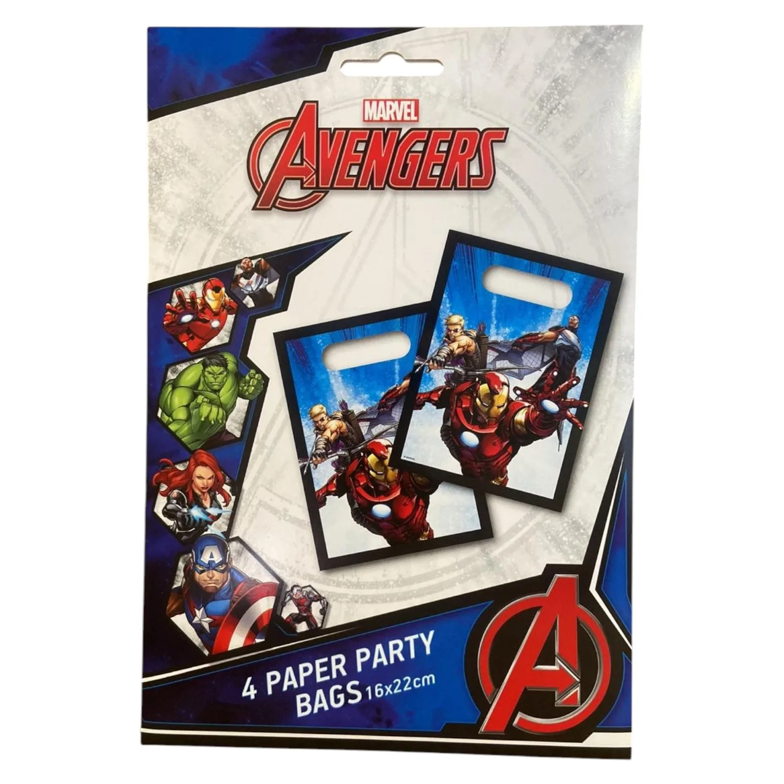 Σακουλάκια για δώρα πάρτυ Avengers (4 τεμ)