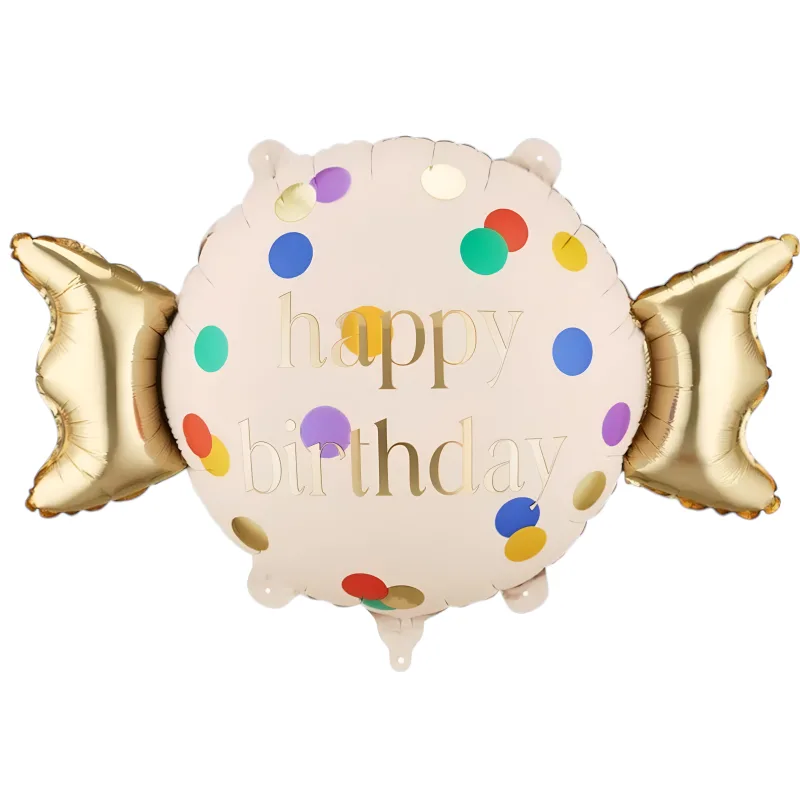 30'' Μπαλόνι Καραμέλα Happy Birthday