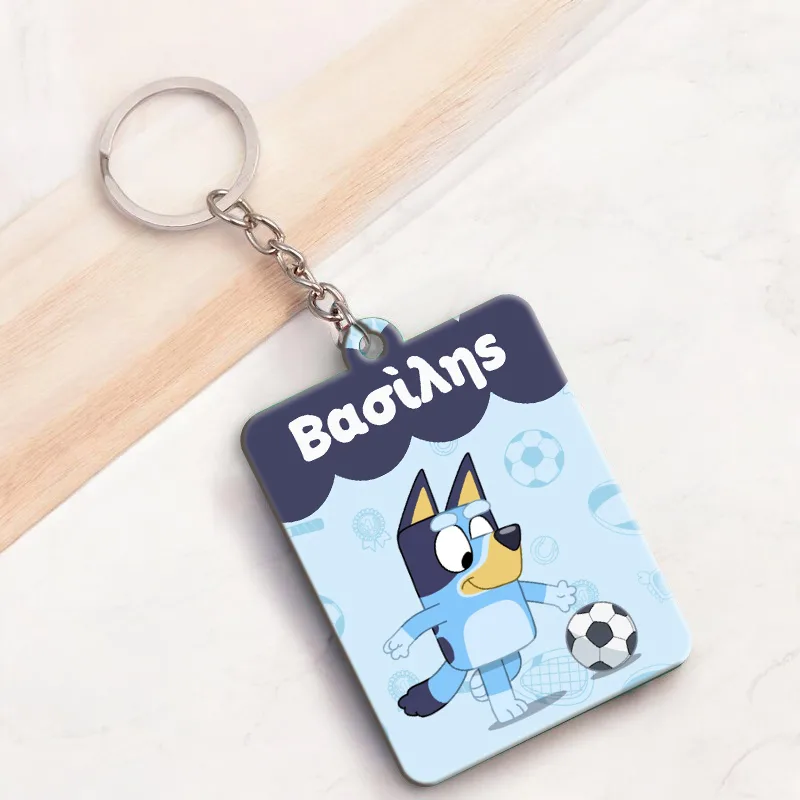 Μπρελόκ Bluey ποδόσφαιρο