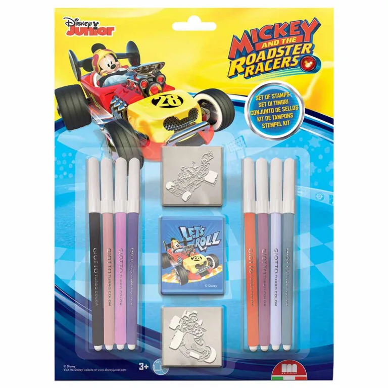 Σετ σφραγίδες και μαρκαδόροι Mickey Mouse