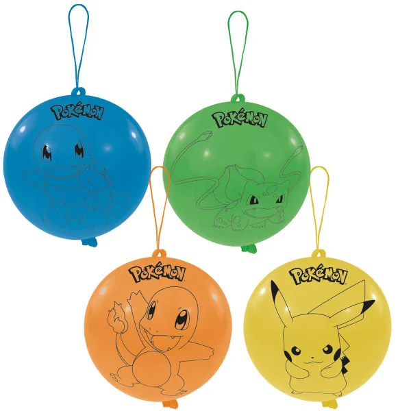 Punch Μπαλόνια Pokemon (4 τεμ)