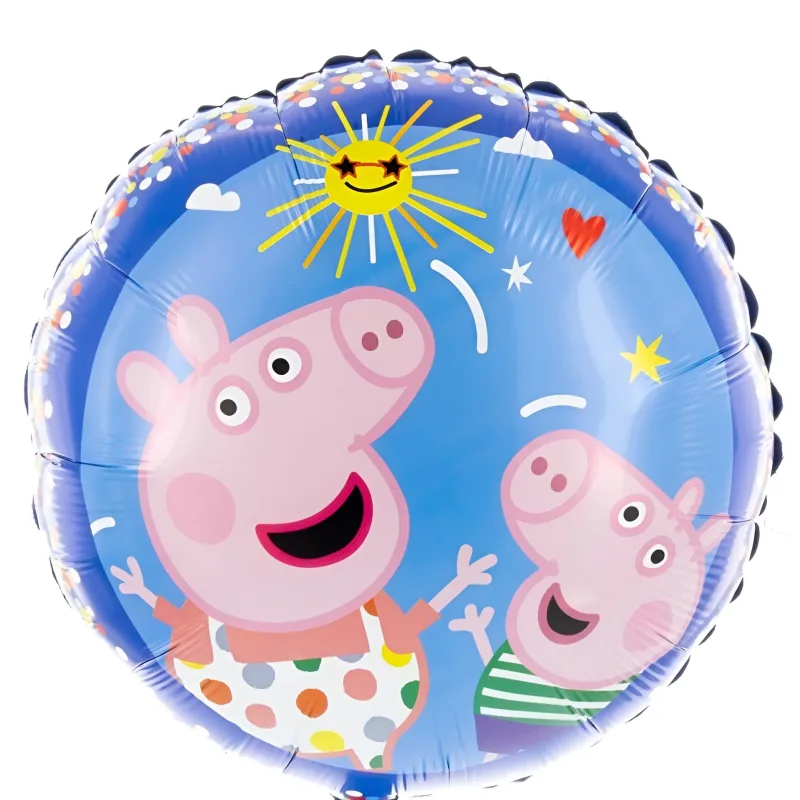 18" Μπαλόνι Peppa &amp; George Pig