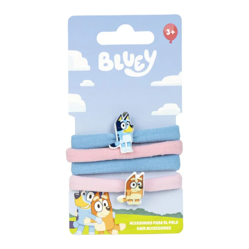 Λαστιχάκια Mαλλιών Bluey (4 τεμ)