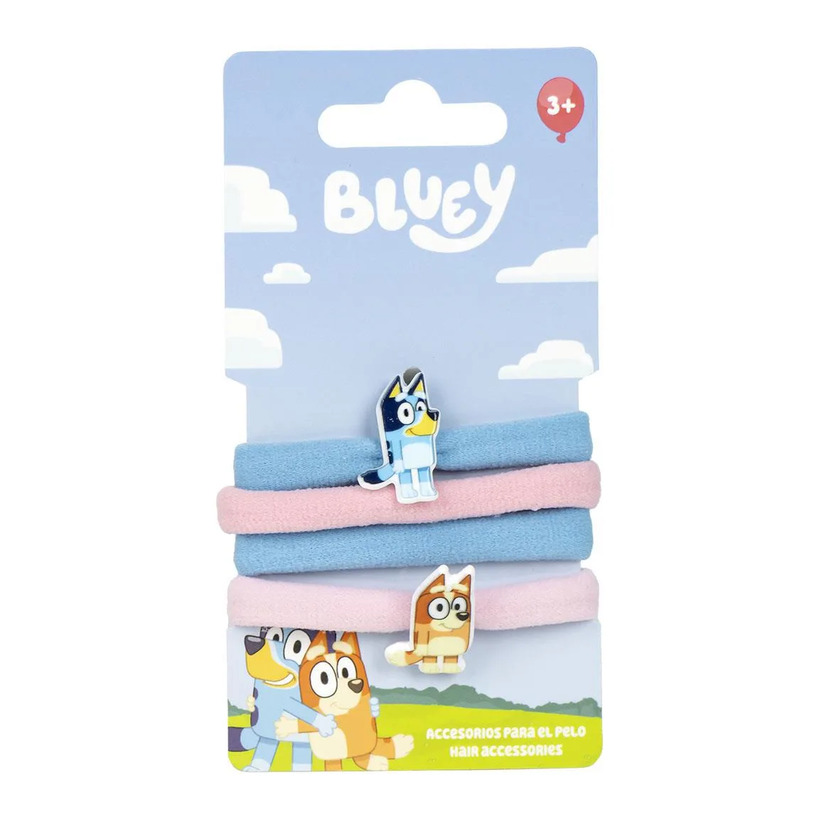 Λαστιχάκια Mαλλιών Bluey (4 τεμ)