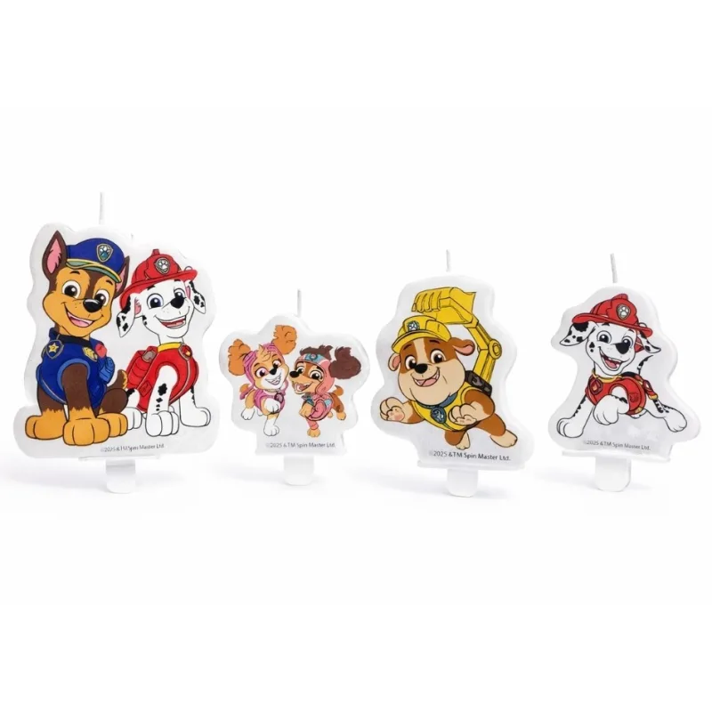 Κεράκια τούρτας Paw Patrol (4 τεμ)