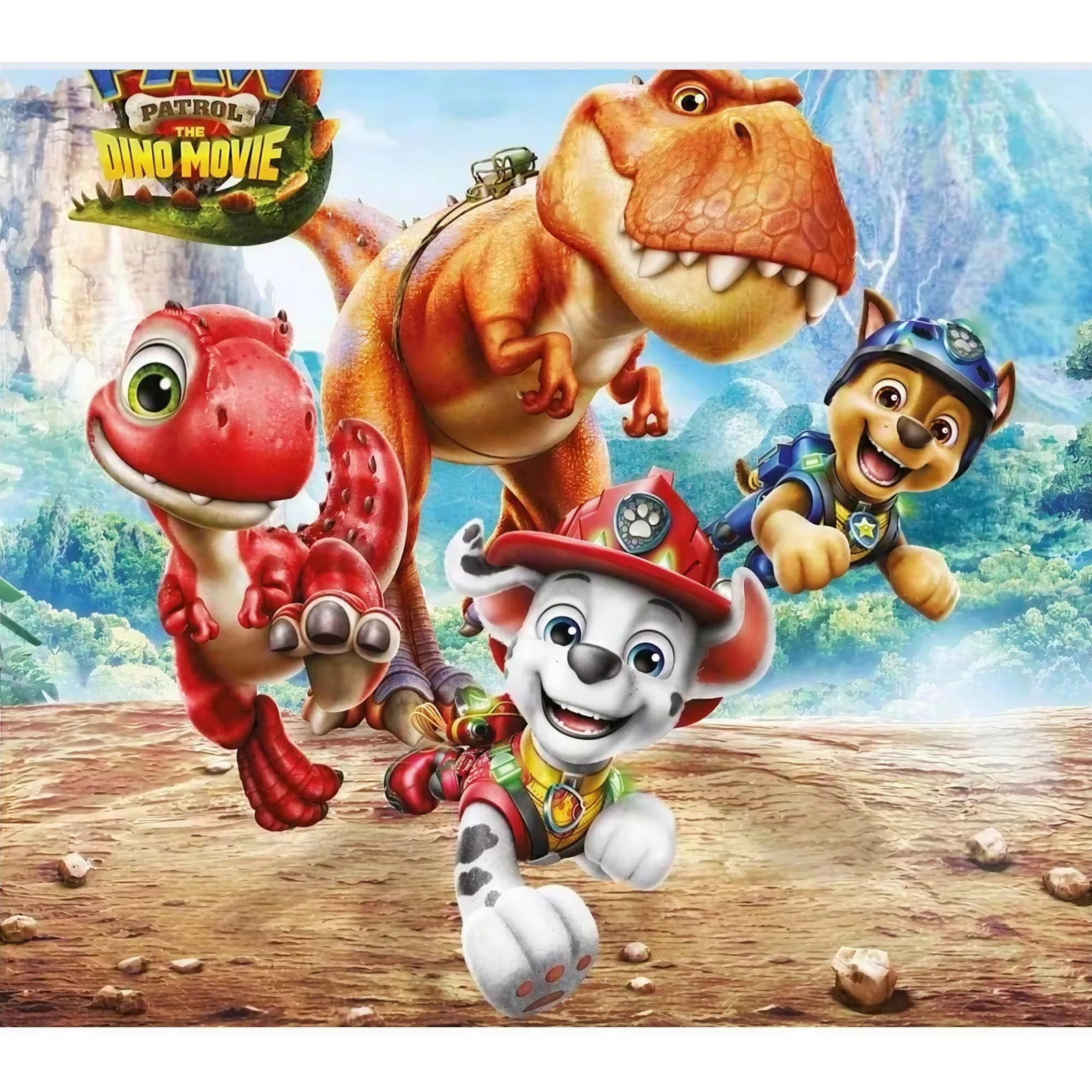 Χαρτοπετσέτες πάρτυ - Paw Patrol Dino Movie (20 τεμ)