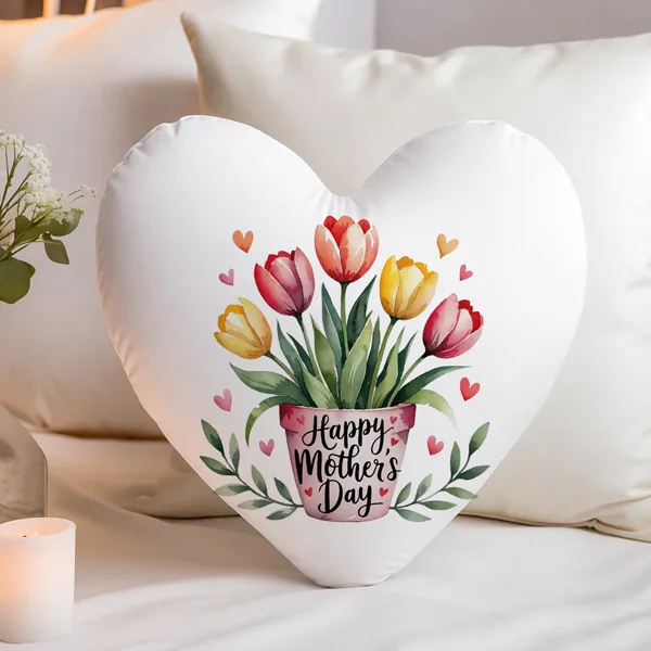 Μαξιλάρι Καρδιά Happy Mother’s Day