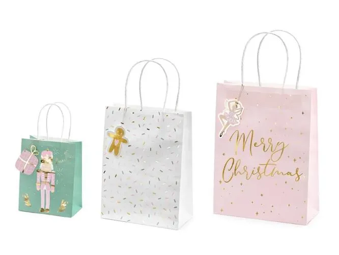 Τσάντα Δώρου - Christmas (3 τεμ)