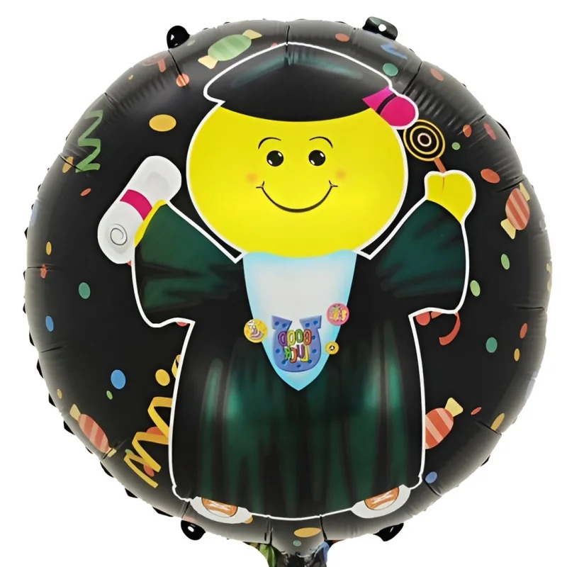 18″ Μπαλόνι Απόφοιτος Emoji