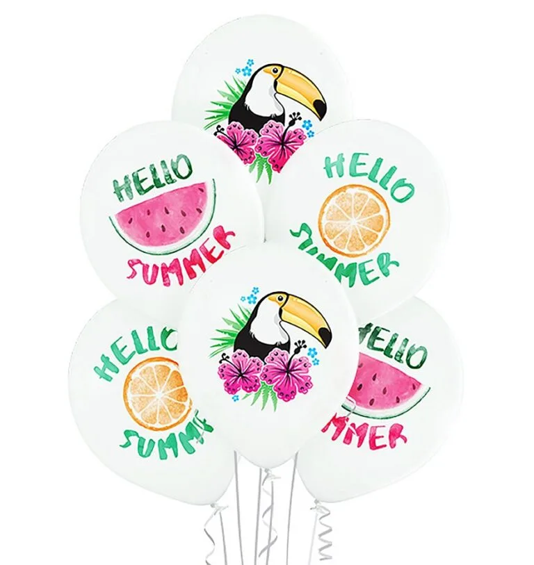 Σετ μπαλόνια Hello Summer (6 τεμ)