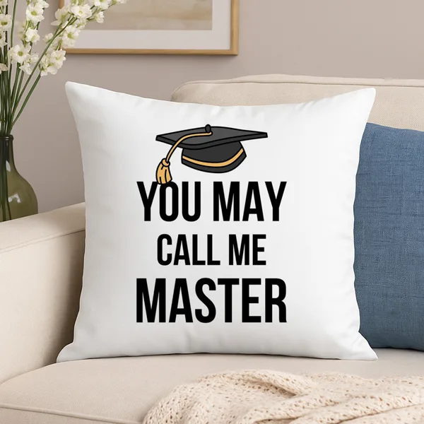Μαξιλάρι Αποφοίτησης - Call Me Master