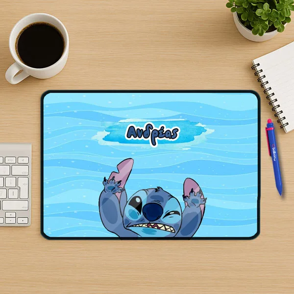 Mouse Pad Gaming - Stitch Waves Με Όνομα