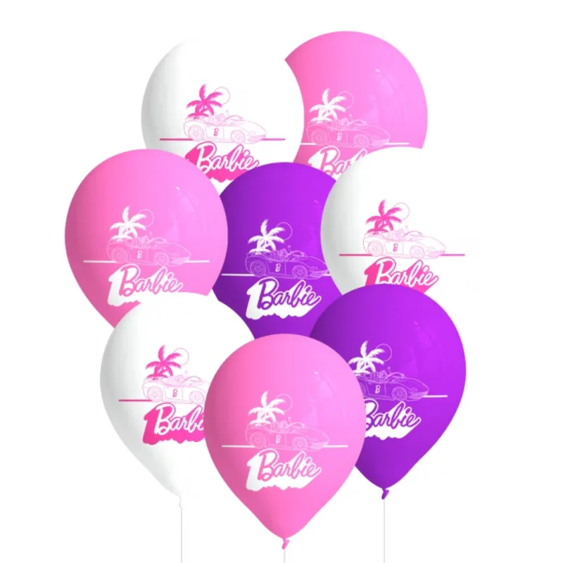 Λάτεξ Μπαλόνια – Barbie (8 τεμ)