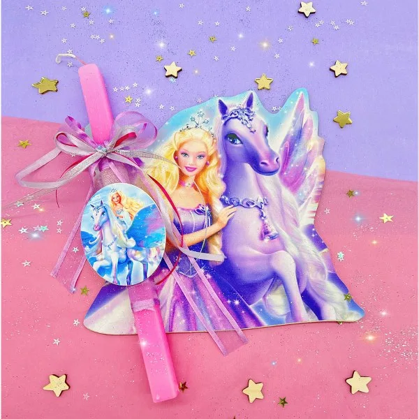 Λαμπάδα Barbie και ο Μαγεμένος Πήγασος