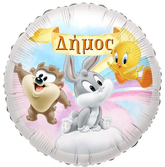 18" Μπαλόνι Foil Tυπωμένο Baby Looney Tunes Στρογγυλό