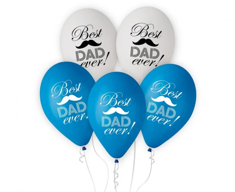 Μπαλόνια Best Dad ever (5 τεμ)