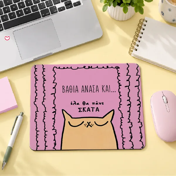Mouse Pad - Όλα θα Πάνε Σκατά