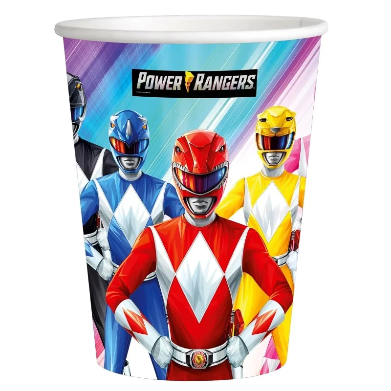 Χάρτινα Ποτήρια – Power Rangers (8 τεμ)