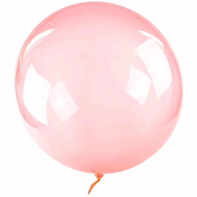 24" Bubble Μπαλόνι Ροζ
