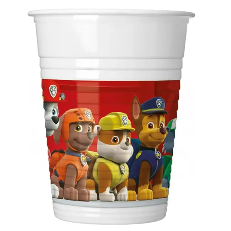 Πλαστικά Ποτήρια Paw Patrol – Ready for Action (8 τεμ)