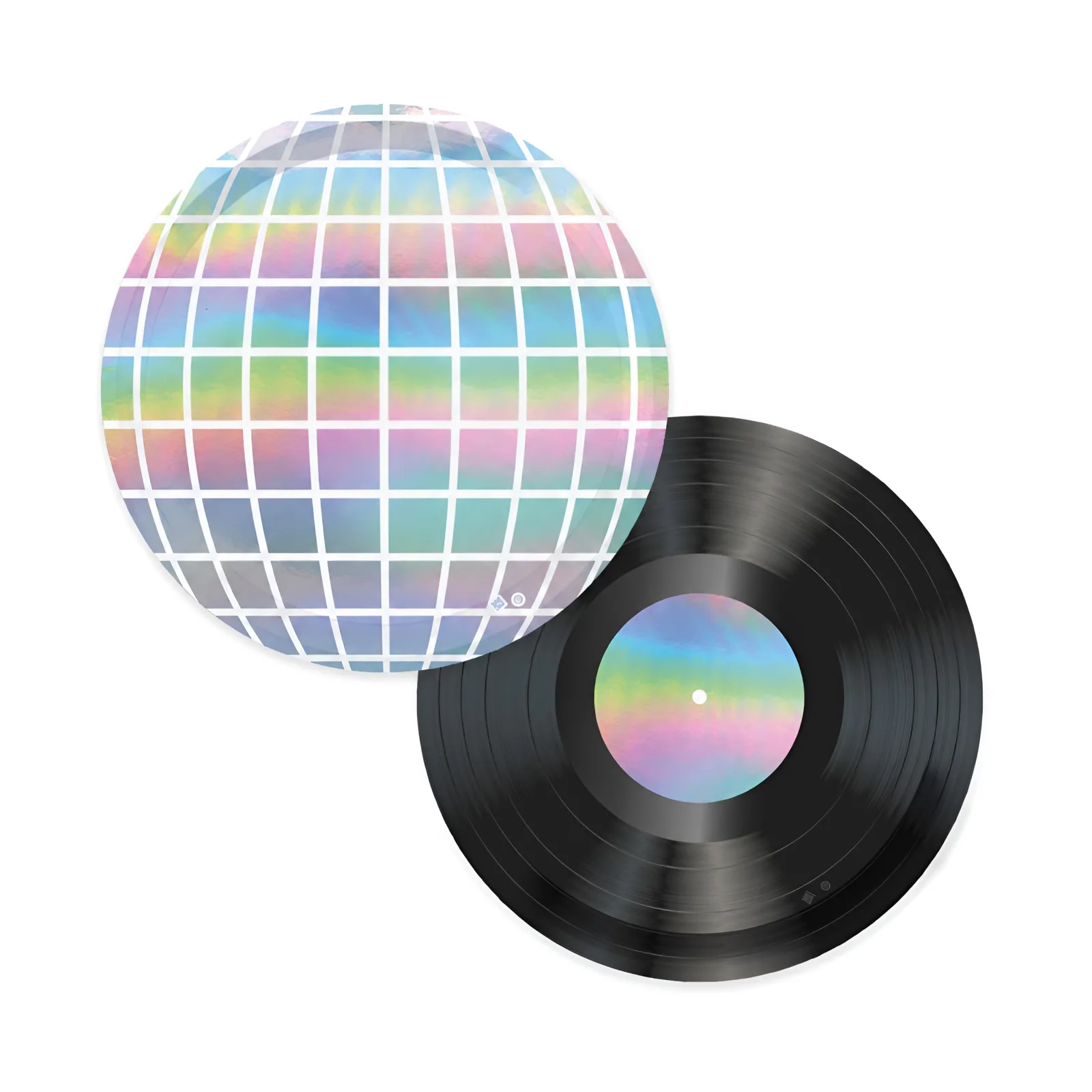 Χάρτινα Πιάτα - Disco Party (6 τεμ)