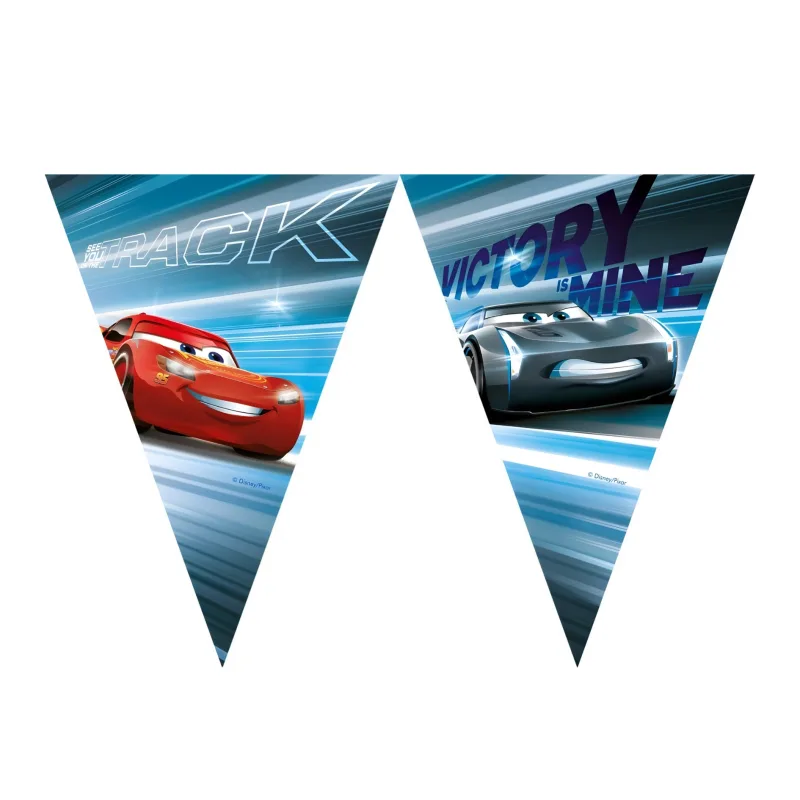 Τριγωνικά Σημαιάκια - Cars Victory Is Mine (230cm)