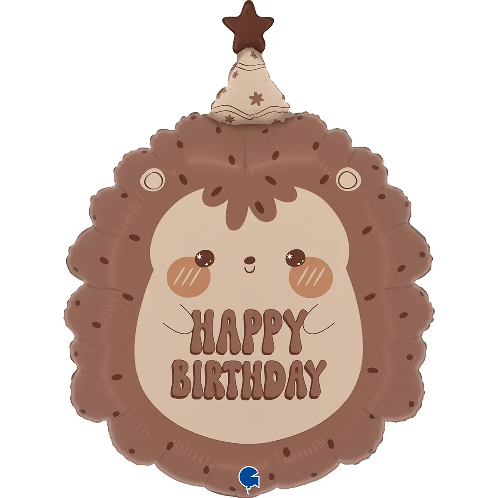 24'' Μπαλόνι Σκαντζόχοιρος ''Happy Birthday''