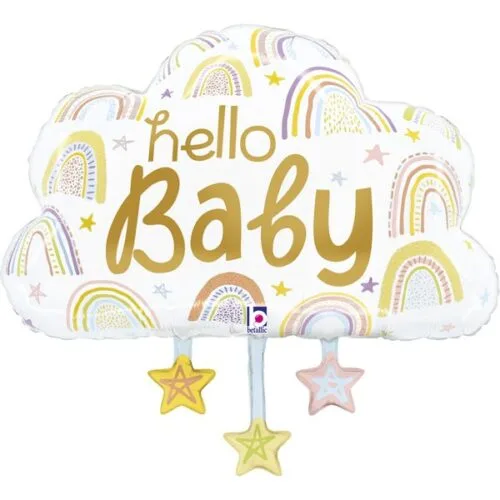 28'' Μπαλόνι Συννεφάκι Hello Baby