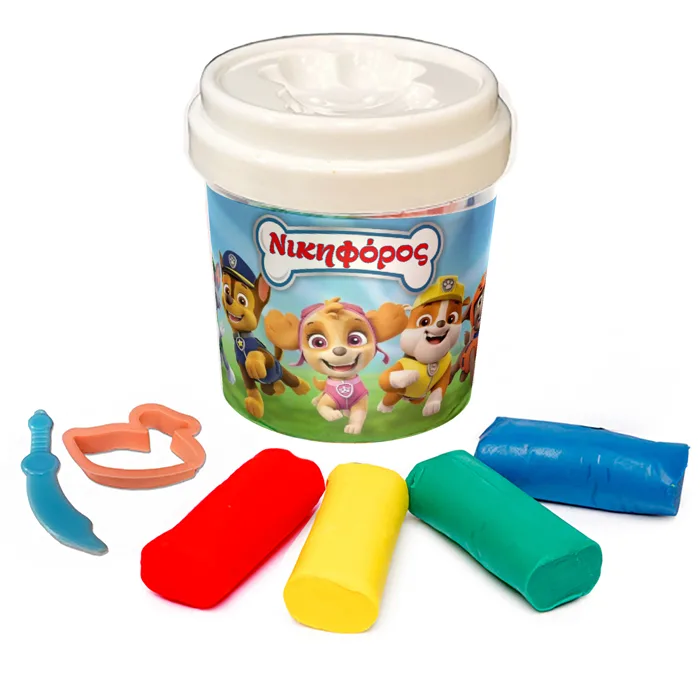 Βαζάκι με πλαστελίνες - Paw Patrol