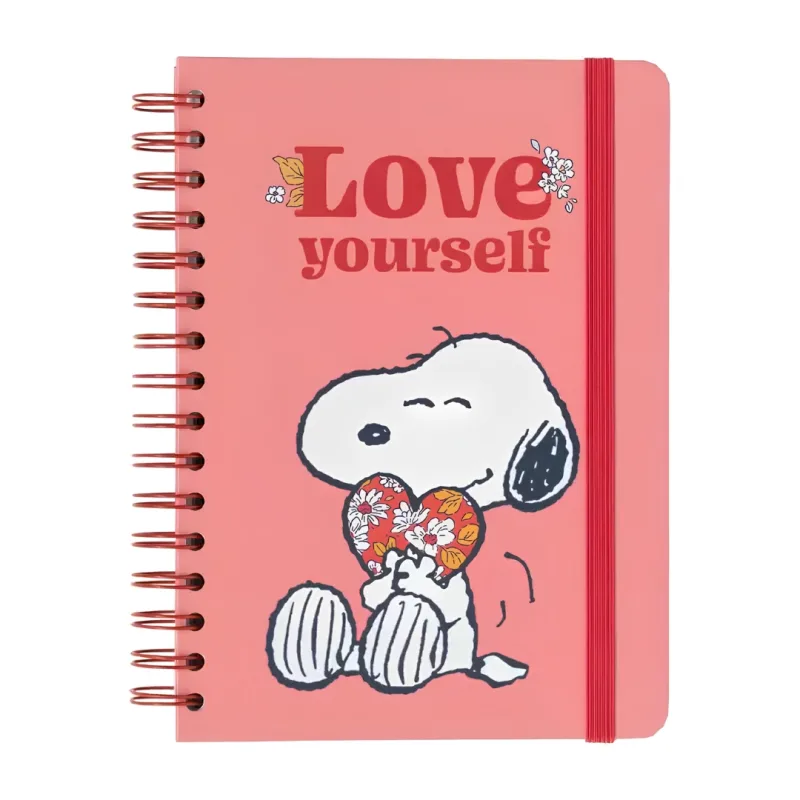 Τετράδιο Σπιράλ Snoopy - Love Yourself