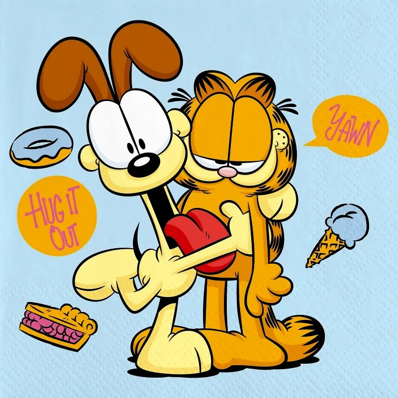Χαρτοπετσέτες – Garfield (20 τεμ)