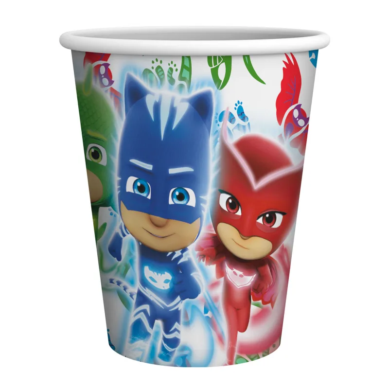 Χάρτινα Ποτήρια Pj Masks (8 τεμ)