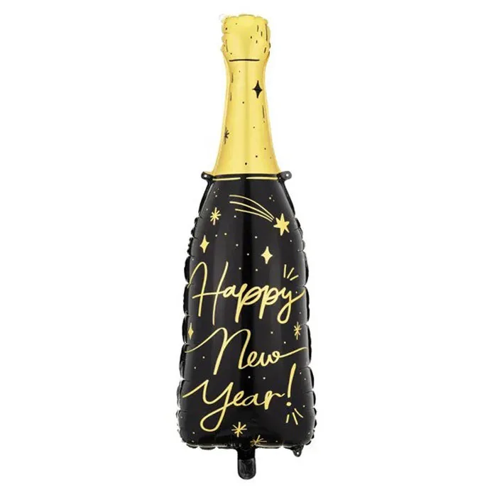 38" Μπαλόνι Σαμπάνια - Happy New Year