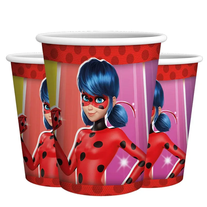 Ποτήρια πάρτυ Miraculous Ladybug (10 τεμ)