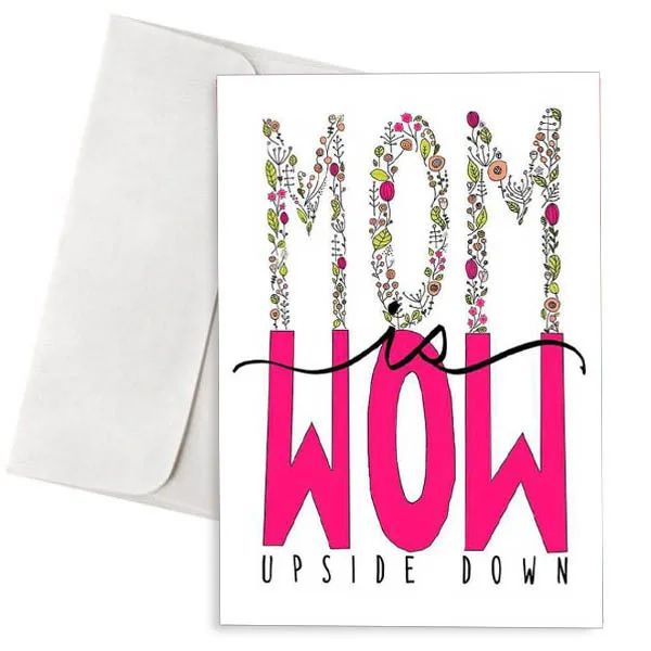 Κάρτα για την Μαμά "Mom Wow"