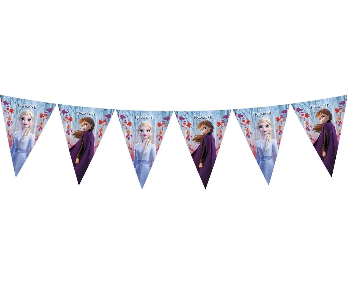 Τριγωνικά Σημαιάκια Frozen II 2.2m