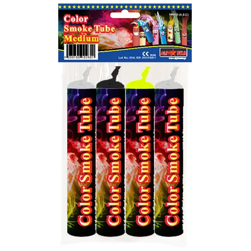 Καπνογόνο Color Smoke Tube (4 τεμ)