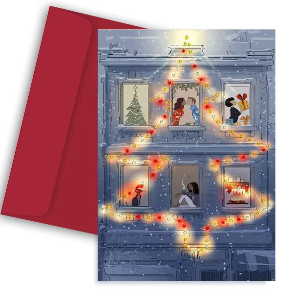 Χριστουγεννιάτικη Κάρτα - Christmas View