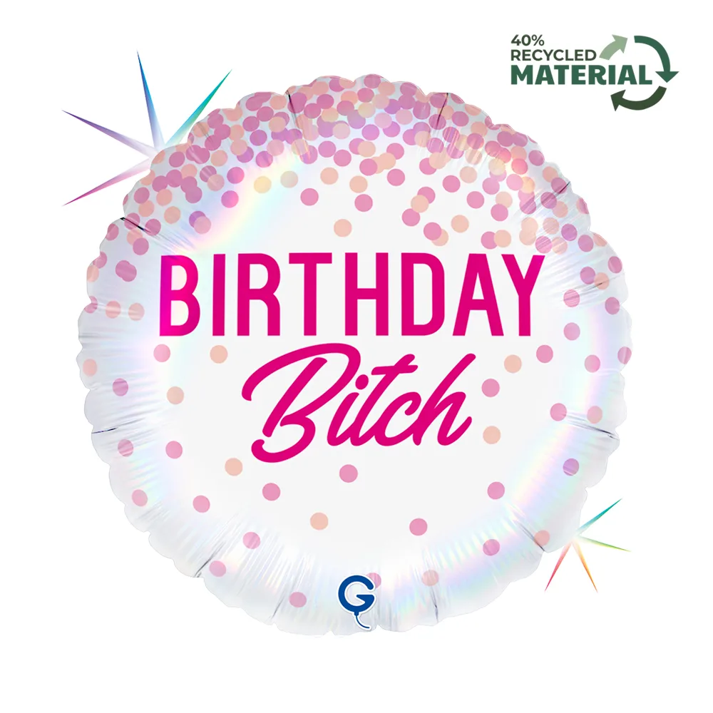 18" Μπαλόνι - Birthday Bitch