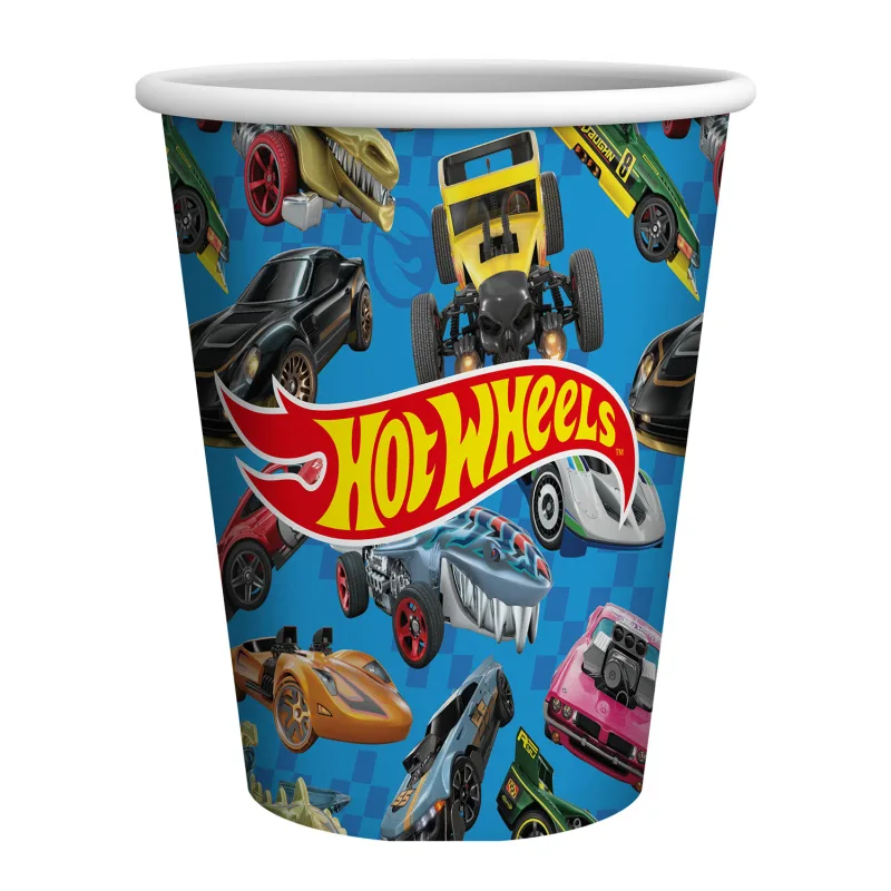 Ποτήρια πάρτυ Hot Wheels (8 τεμ)