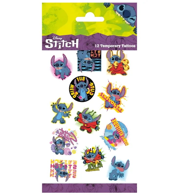 Παιδικά Τατουάζ Stitch (12 τεμ)