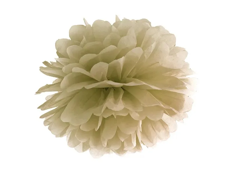 Χρυσό Xάρτινο Pom pom